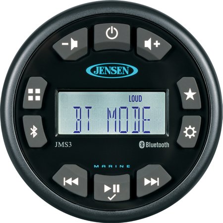 JENSEN 3" Jms3Rtl Waterproof Bt/Am/Fm/Weatherband/Usb JMS3RTL